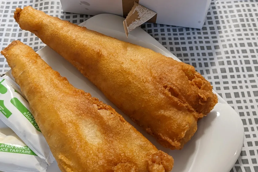 Fish and Chips Special (2 piece) at Golden Fish & Chips on Upper Gage Ave, Hamilton